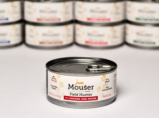MOUSER Field Hunter Chicken and Mouse, 156g (5.5oz)