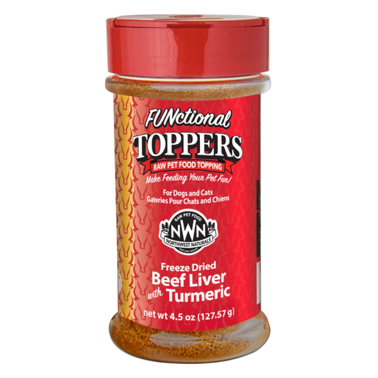 NORTHWEST NATURALS Beef Liver & Turmeric Functional Topper, 127.5g (4.5oz)