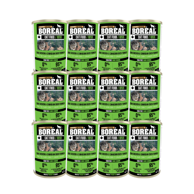 BOREAL Cobb Chicken & Canadian Duck, 369g (13oz) *CASE (12 CANS)*