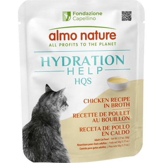 ALMO HQS Hydration Help Chicken Broth w/Chicken Fillet, 50g (1.77oz)