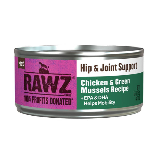 RAWZ Hip & Joint Support Chicken & Green Mussels, 156g (5.5oz)