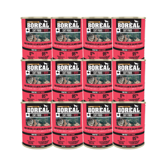 BORÉAL Cobb Chicken and Atlantic Salmon, 369g (13oz) *CASE (12 CANS)*