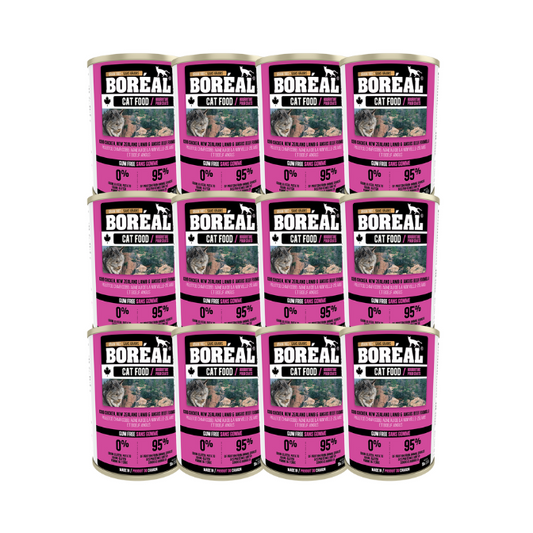 BOREAL Cobb Chicken, NZ Lamb & Angus Beef, 369g (13oz) *CASE (12 CANS)*