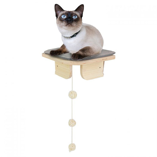 ALL FOR PAWS Skywalk Wall Mounted Corner Platform