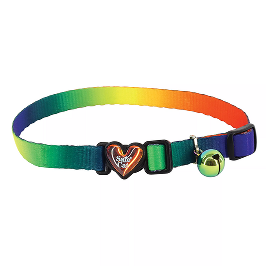 COASTAL Safe Cat Heartbreaker Collar, Dark Prism