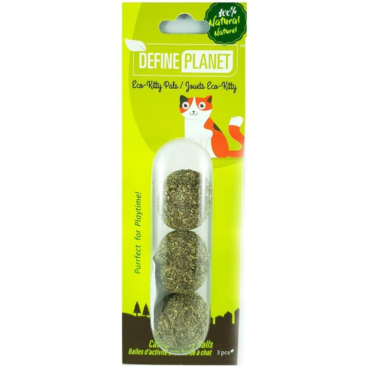 DEFINE PLANET Catnip Active Balls, 3ct