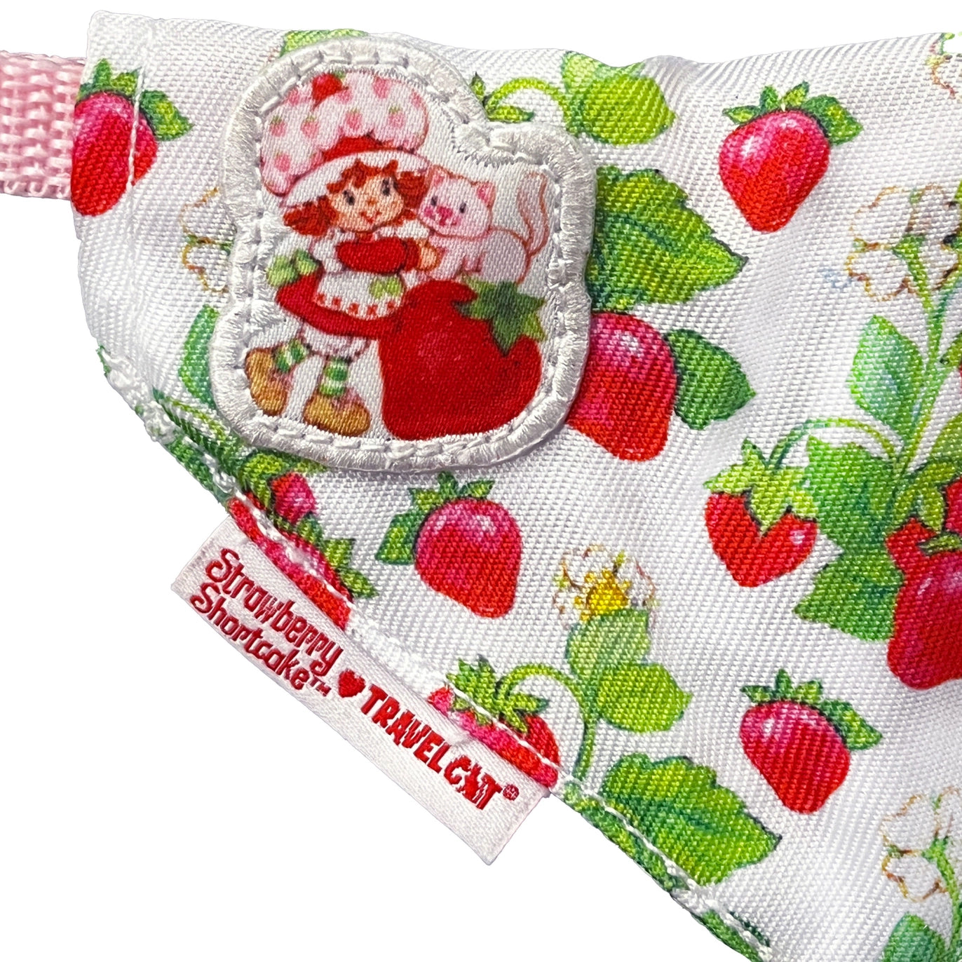 TRAVEL CAT Strawberry Shortcake Limited Edition Collar and Bandana