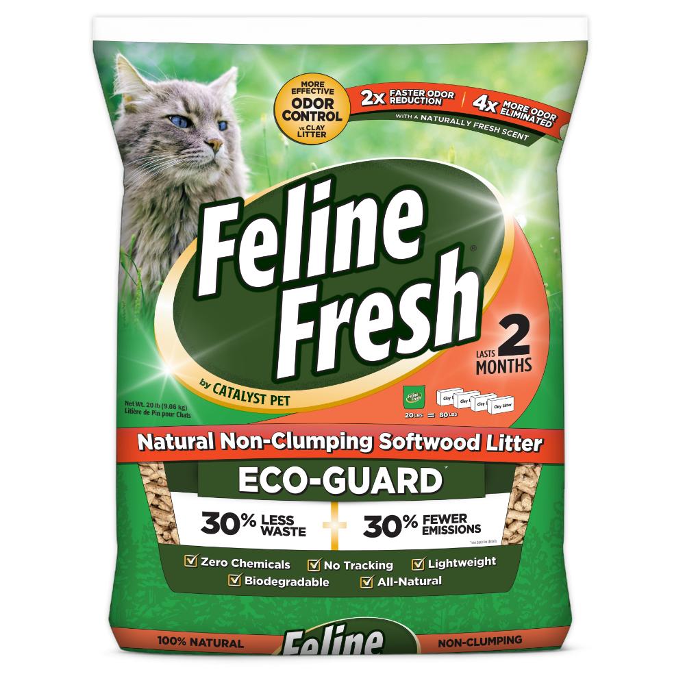 FELINE FRESH Natural Pine Pellet Litter, 9.1kg (20lbs)