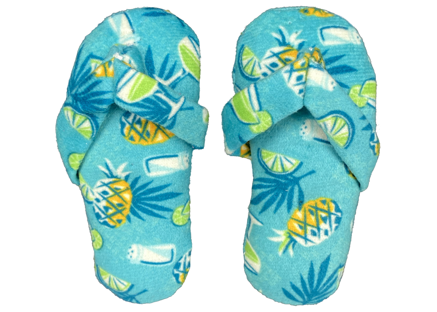 MULTIPET Margaritaville Flip Flop Catnip Toys, 2pk