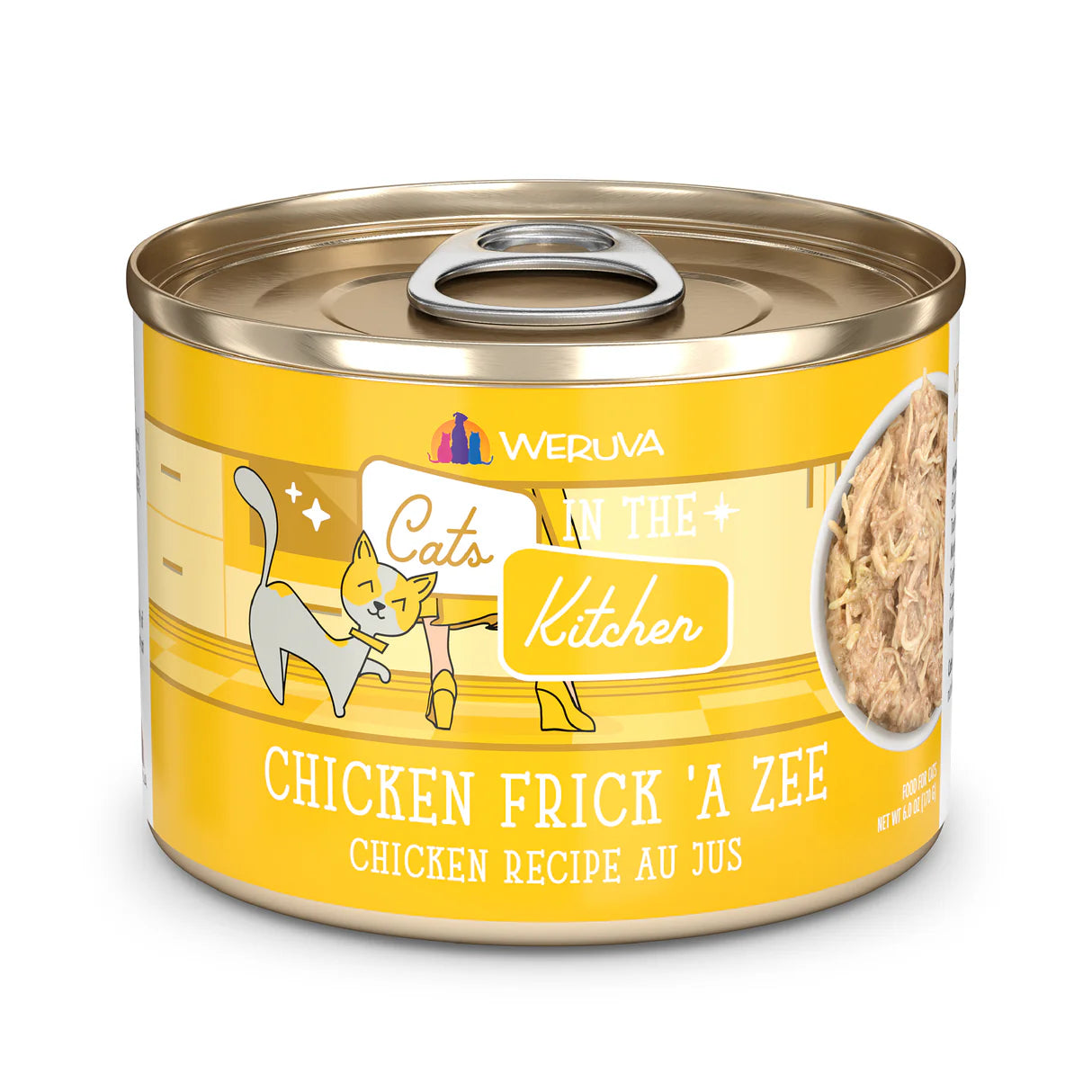 CATS IN THE KITCHEN Chicken Frick 'A Zee Chicken Au Jus, 170g (6oz)