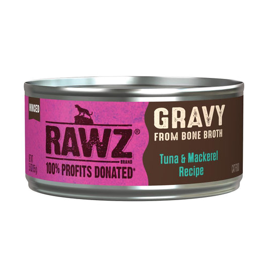 RAWZ Gravy Tuna & Mackerel, 156g (5.5oz)