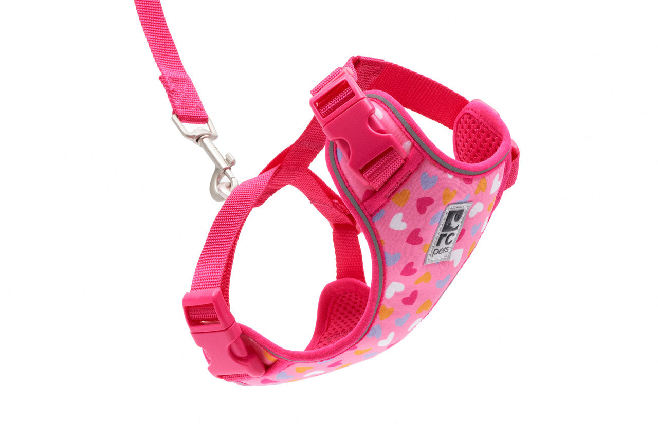 RC PETS Adventure Kitty Harness w/ Leash Li'l Heart, Small