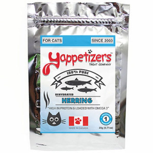 YAPPETIZERS Dehydrated Herring, 20g