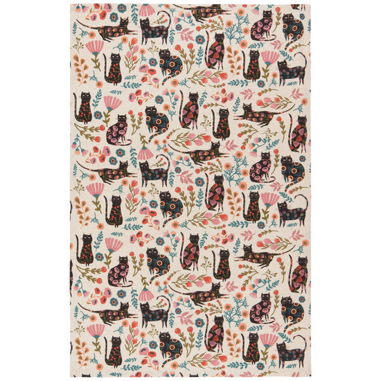 DANICA Catbloom Dishtowels Set of 2