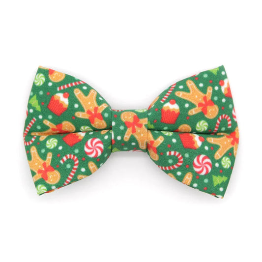 MADE BY CLEO Christmas Treats Green Bow Tie