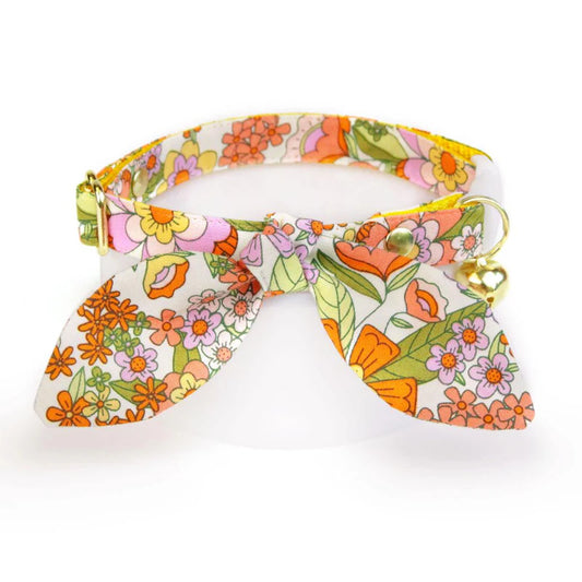 MADE BY CLEO Groovy Garden Collar with Bunny Ear Bow