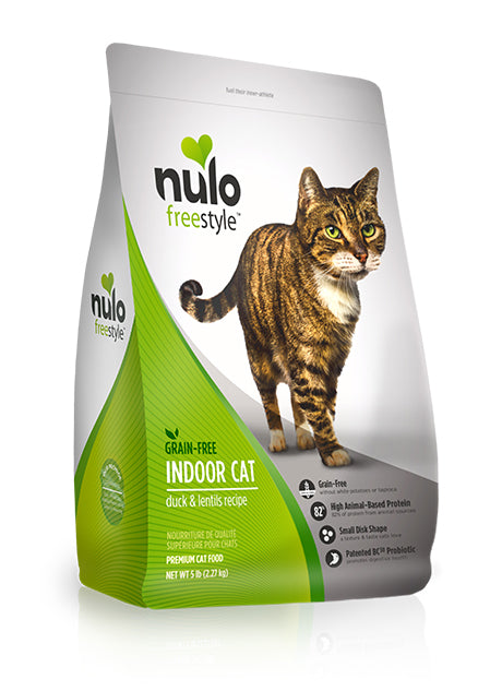 NULO Freestyle Indoor Cat Duck & Lentil, 2.27kg (5lb)