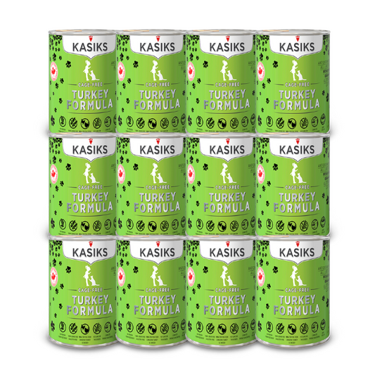 KASIKS Cage-Free Turkey Formula, 345g *CASE (12 cans)*