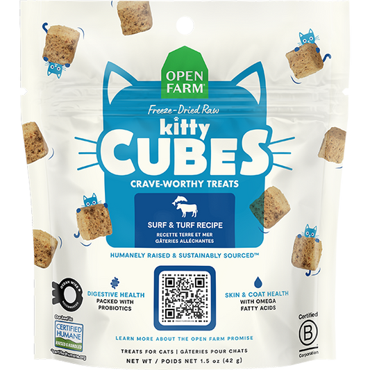 OPEN FARM Kitty Cubes Surf & Turf Recipe, 42g (1.5oz)