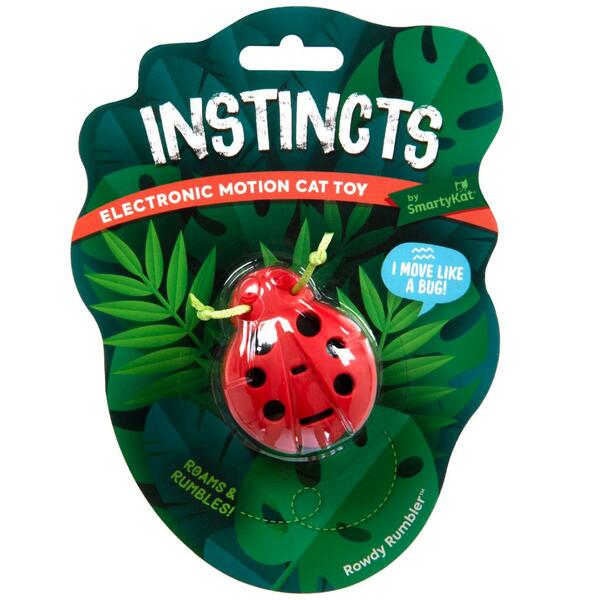 SMARTYKAT Instincts Electronic Motion Battery-Powered Ladybug