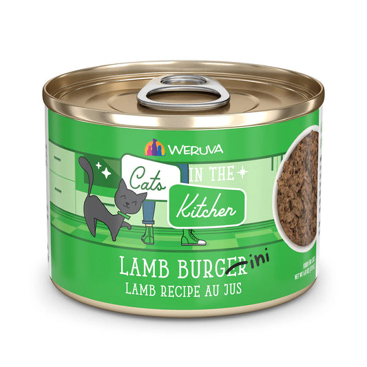 CATS IN THE KITCHEN Lamb Burgini Lamb Au Jus, 170g (6oz)