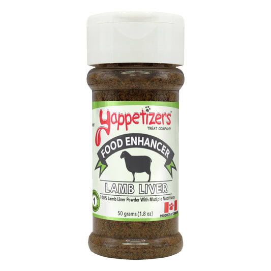 YAPPETIZERS Lamb Liver Food Enhancer Shaker, 50g