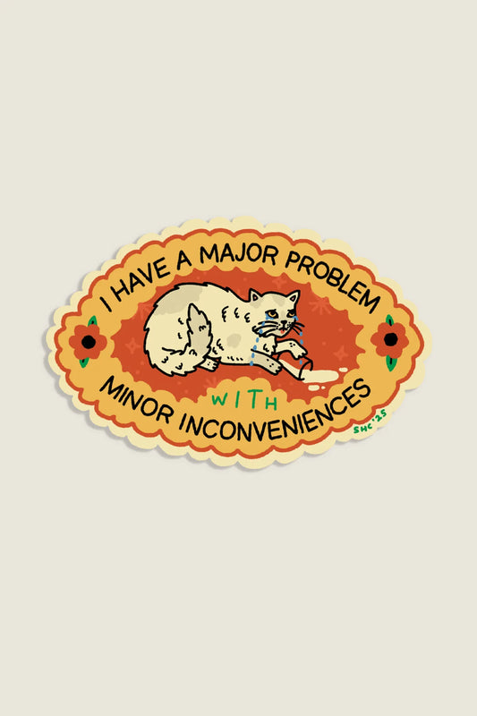 STAY HOME CLUB Major Problem Vinyl Sticker