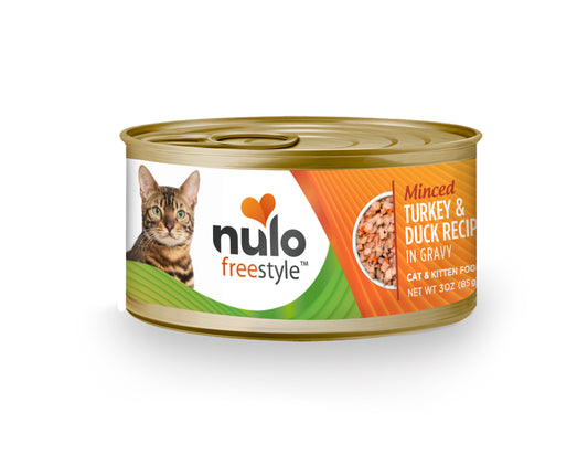NULO Freestyle Minced  Turkey & Duck in Gravy, 85g (3oz)