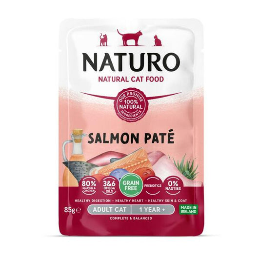 NATURO Salmon Pate Pouch, 85g (3oz)