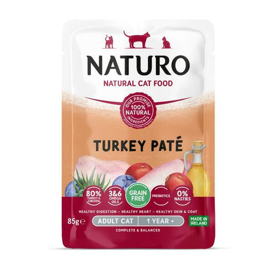 NATURO Turkey Pate Pouch, 85g (3oz)