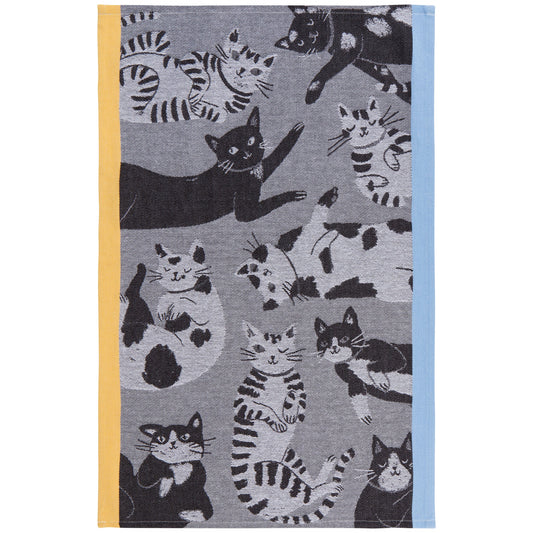 DANICA Meow & Furever Jacquard Dishtowel