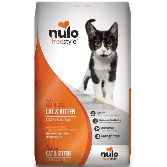 NULO Freestyle Cat & Kitten Turkey & Duck, 5.44kg (12lb)