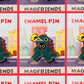 MAOFRIENDS Godzillnya Cat Pin
