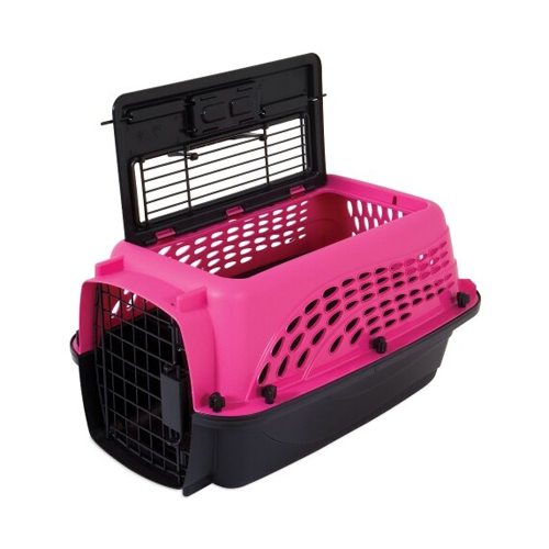 PETMATE 2 Door Top-Load Carrier 19", Pink