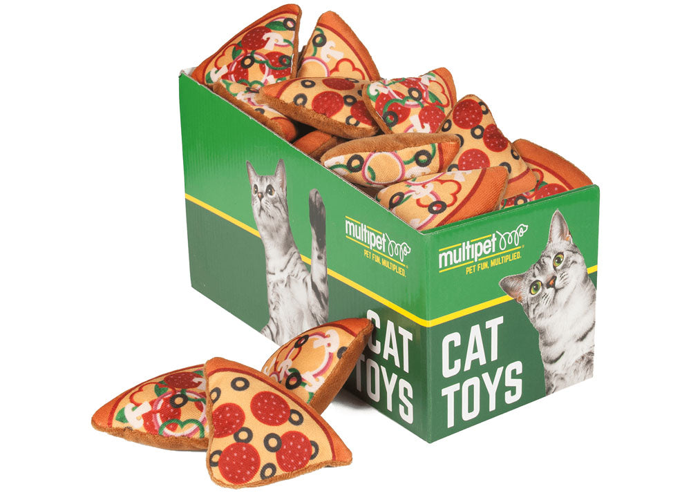 MULTIPET Catnip Mini Pizza Slice