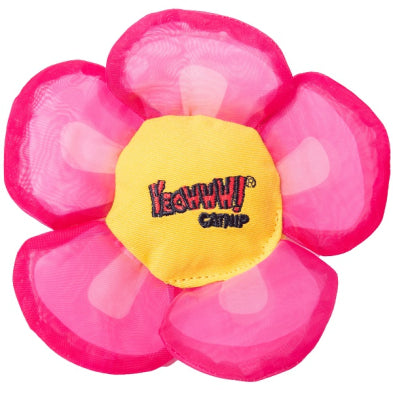 YEOWWW! Catnip Daisy Flower Top, Pink
