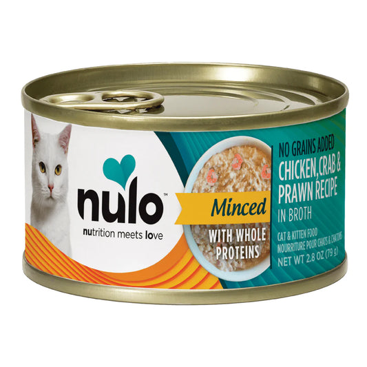 NULO Minced Chicken, Crab & Prawn in Broth, 79gm (2.8oz)