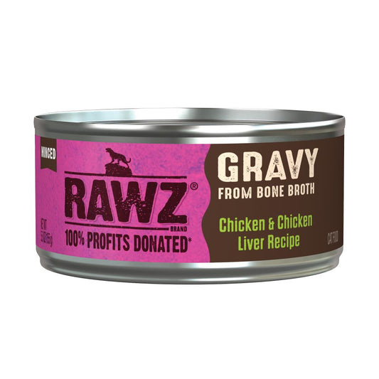 RAWZ Gravy Chicken & Chicken Liver, 156g (5.5oz)