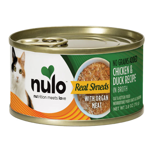 NULO Real Shreds Chicken & Duck w/Organ Meat, 79g (2.8oz)
