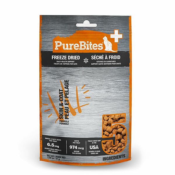 PUREBITES Skin & Coat Functional Treat, 31g