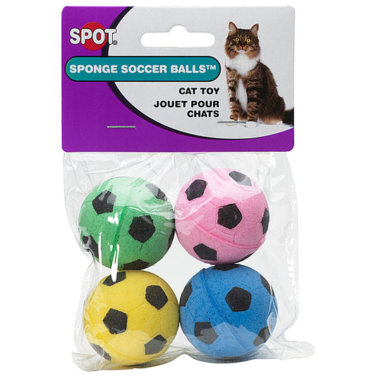 SPOT ETHICAL PET PRODUCTS Sponge Soccer Balls, 4pk