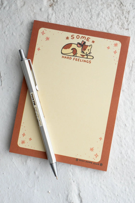 STAY HOME CLUB Some Hard Feelings Notepad