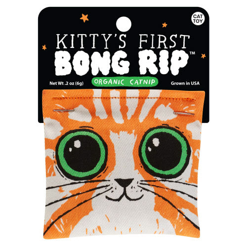 BLUE Q Kitty's 1st Bong Rip Catnip Toy