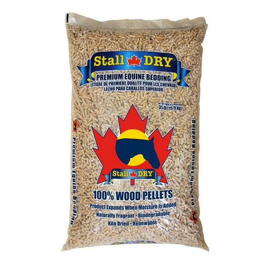 STALL DRY Wood Pellet Litter, 15.9kg (35lbs)