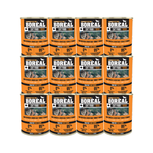 BORÉAL Cobb Chicken and Heritage Turkey, 369g (13oz) *CASE (12 CANS)*