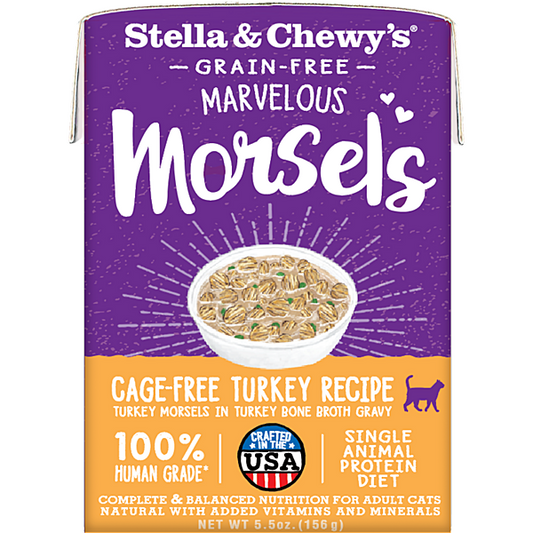 STELLA & CHEWY'S Marvelous Morsels Turkey, 156g (5.5oz)