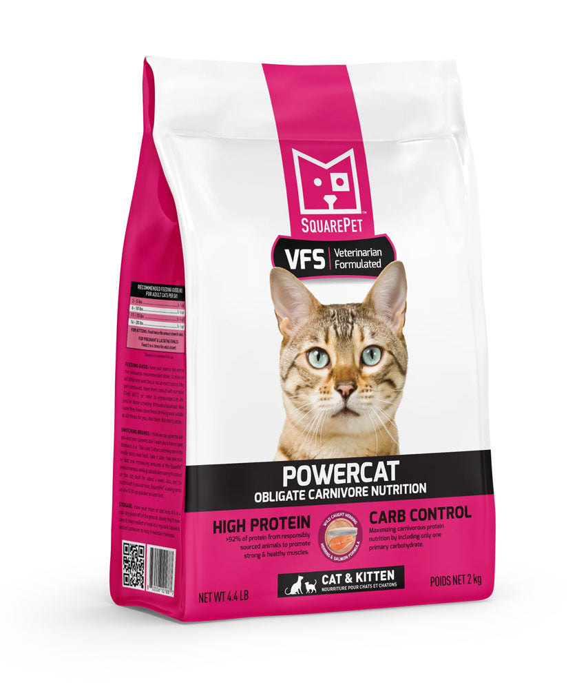 SQUARE PET VFS PowerCat Herring & Salmon, 2kg (4.4lb)