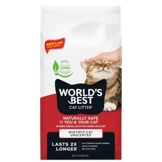 WORLD'S BEST CAT LITTER Multicat Clumping, 6.35kg (14lb)