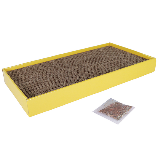 COASTAL Turbo Yellow Rectangle Scratcher