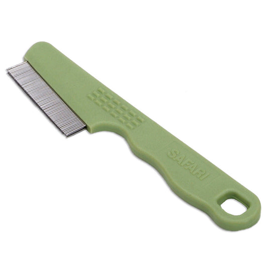SAFARI Flea Comb Double Row Teeth
